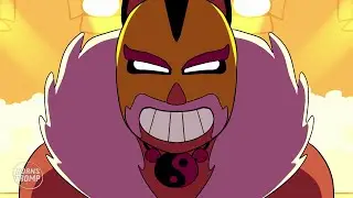 GROM & FANG WRESTLING DAY - BRAWL STARS ANIMATION
