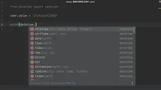 Python Basics - Part 51 (Using strptime of the Datetime Library)
