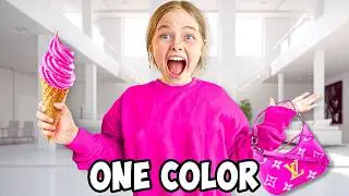 I Bought Everything In ONE COLOR for my Sister!