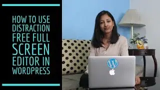 How to create a distraction free full screen editor in WordPress