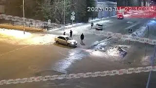 ДТП перекресток Чкалова Кирова 01 03 2023