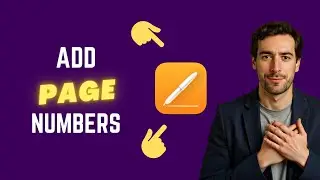 How To Add Page Numbers In Apple Pages (FAST Way)