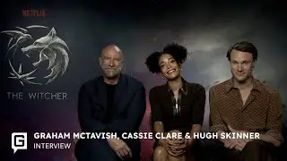 Cassie Clare, Graham McTavish & Hugh Skinner on The Witcher season 3 | Interview