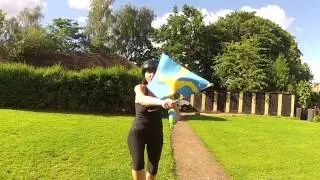 johan and Tanya in slow mo with my first GO PRO