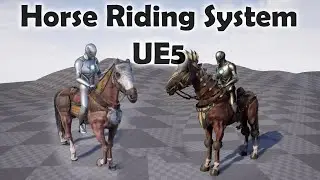 UE5 Horse Riding System Test