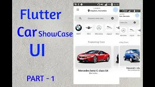 Flutter Car Showcase UI - Part 1
