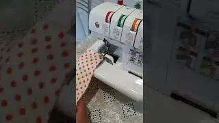 Первое включение оверлока Comfort 140