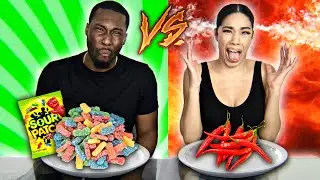 SPICY FOOD VS SOUR FOOD CHALLENGE