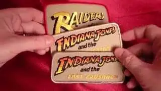 Vintage INDIANA JONES AND THE LAST CRUSADE Star Wars Fan Club patch. HD review
