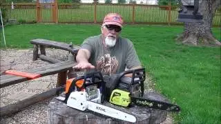 Stihl Ms 180 C-BE review Part 1