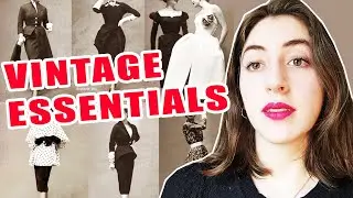 HOW TO BUILD A VINTAGE WARDROBE WITH THESE ESSENTIAL TIPS