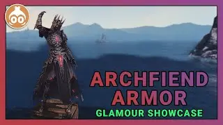 Archfiend Armor PvP Set from Patch 6.1 | FFXIV Endwalker Glamour Showcase