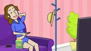 Alex The Explorer in TV land  - Funny Animated Comics