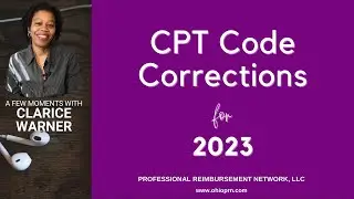 CPT Code Corrections for 2023 That You Need to Know
