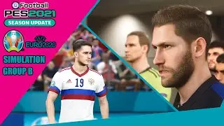 Finland vs Russia Euro 2020 PES 2021 Simulation