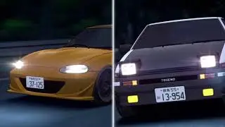 Initial D [AMV] Dark Angels - Right Now