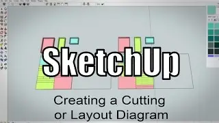 SketchUp: Making A Cutting Layout For Plywood Parts - 216