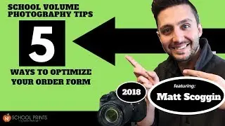 School Photography Tips for Volume Photography - Order Forms
