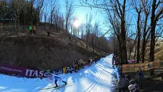Strada della Cascata - momenti Marcialonga 2024 - video 360°