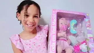 BONECA NEW BORN  Ela faz xixi
