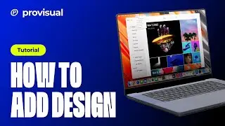 Provisual Tutorial: How to Edit a MacBook 3D Mockup