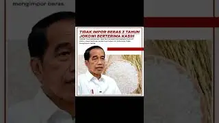 Indonesia Bebas Impor Beras 🔥🇮🇩 #indonesia #jokowi #shorts
