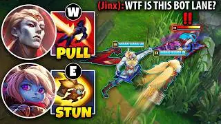 THIS BOT LANE IS ACTUALLY PRETTY UNFAIR... ZAAHEN ADC MIGHT BE META
