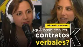 ¿Debería recibir prima si tengo un contrato verbal con mi empleador