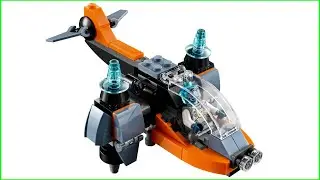 LEGO 3 IN 1 CYBER DRONE !!