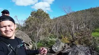 top of the hill