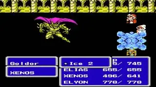 Final Fantasy 3 (NES) Boss #9 Goldor