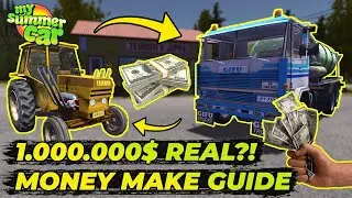 HOW TO MAKE MONEY IN MY SUMMER CAR?! JOBS GUIDE | My Summer Car #59