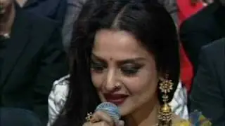Rekha sings  Zee 2008