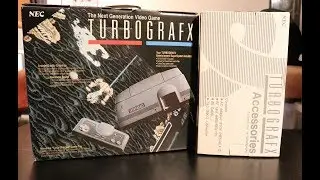 What's in the box? The European Launch Turbografx 16 Video Game System