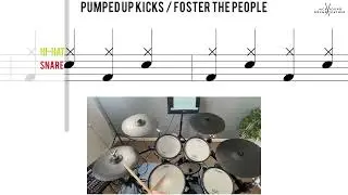 How to Play 🥁   Pumped Up Kicks   Foster The People