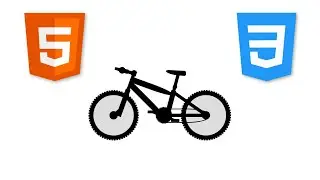 Bicycle with HTML and CSS / How to Create a Riding Bicycle with HTML and CSS / CSS Animations