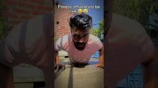 😎Fitness Influencers belike 😂😅