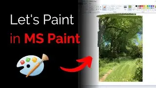 🔴 LIVE w/ WEBCAM - Painting in MS Paint