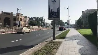 Lamborghini Aventador in Dubai with security car