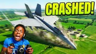 iShowSpeed & Jamal Accidentally Crash a Plane in Flight Simulator 😱🔥🛫
