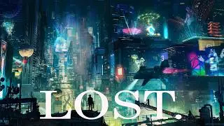 Futuristic City Ambience - Lost in the Neon Lights 🌌 | Sleep, Relax & Study