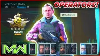 MODERN WARFARE 'OPERATORS' SKINS EXPLAINED - HOW TO CUSTOMIZE YOUR CHARACTERS & SKINS IN MW TUTORIAL