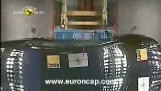 Краш-тест Skoda Superb от EuroNCAP. Боковой удар