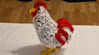 Heklani pijetao/gehäkelter Hahn/crocheted Rooster