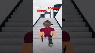 POV: The scanner BEEPS in MM2.. 😨 #robloxedit #mm2 #murdermystery2 #robloxshorts #mm2edit