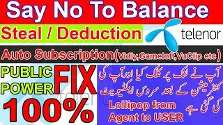 How to Fix Telenor Auto subscription Services | Telenor Balance Deduction Solution | YT Academy