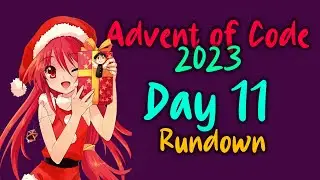 Advent of Code 🔸 Tag 11: Cosmic Expansion 🔸 Rundown