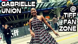 Gabrielle Union & Dwyane Wade @ Tiff Fan Zone for World Premiere of “Riff Raff”