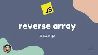 how to reverse array in javascript