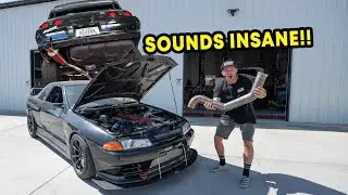 Building the PERFECT 1 of 1 Custom R32 GTR Exhaust!